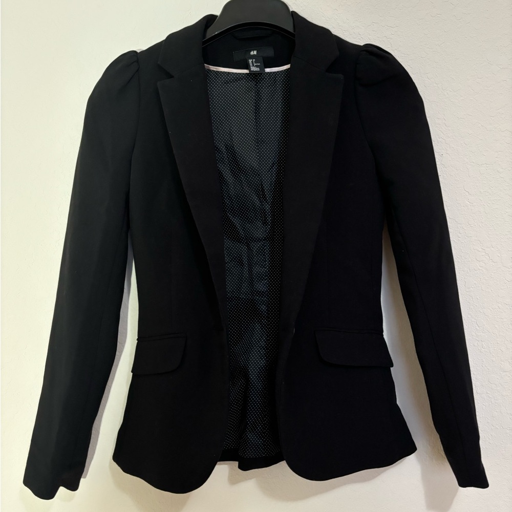 Classic black blazer
